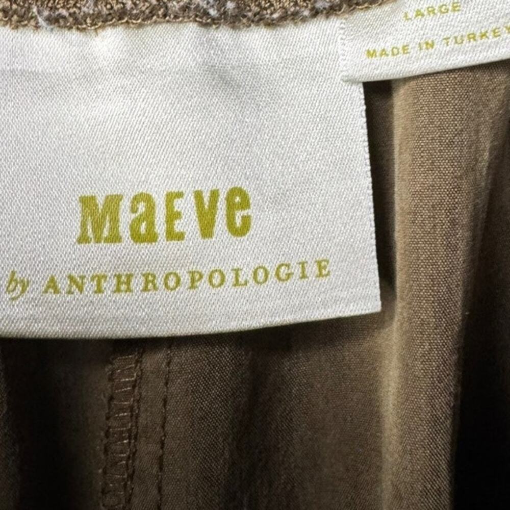 Maeve By Anthropologie Large Cicerone Cargo Joggers Pants Elastic Waist Utility View 6